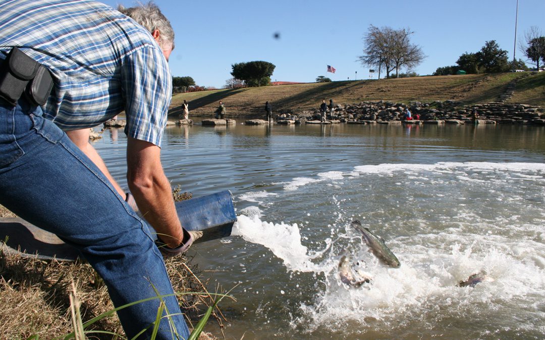 Trout Stocking coming soon to Fort Worth