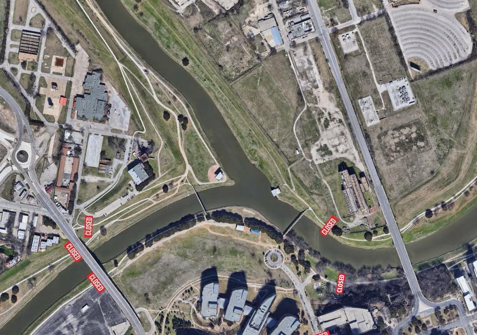 Trail Closure at Panther Island Pavilion for Fort Worth’s Fourth