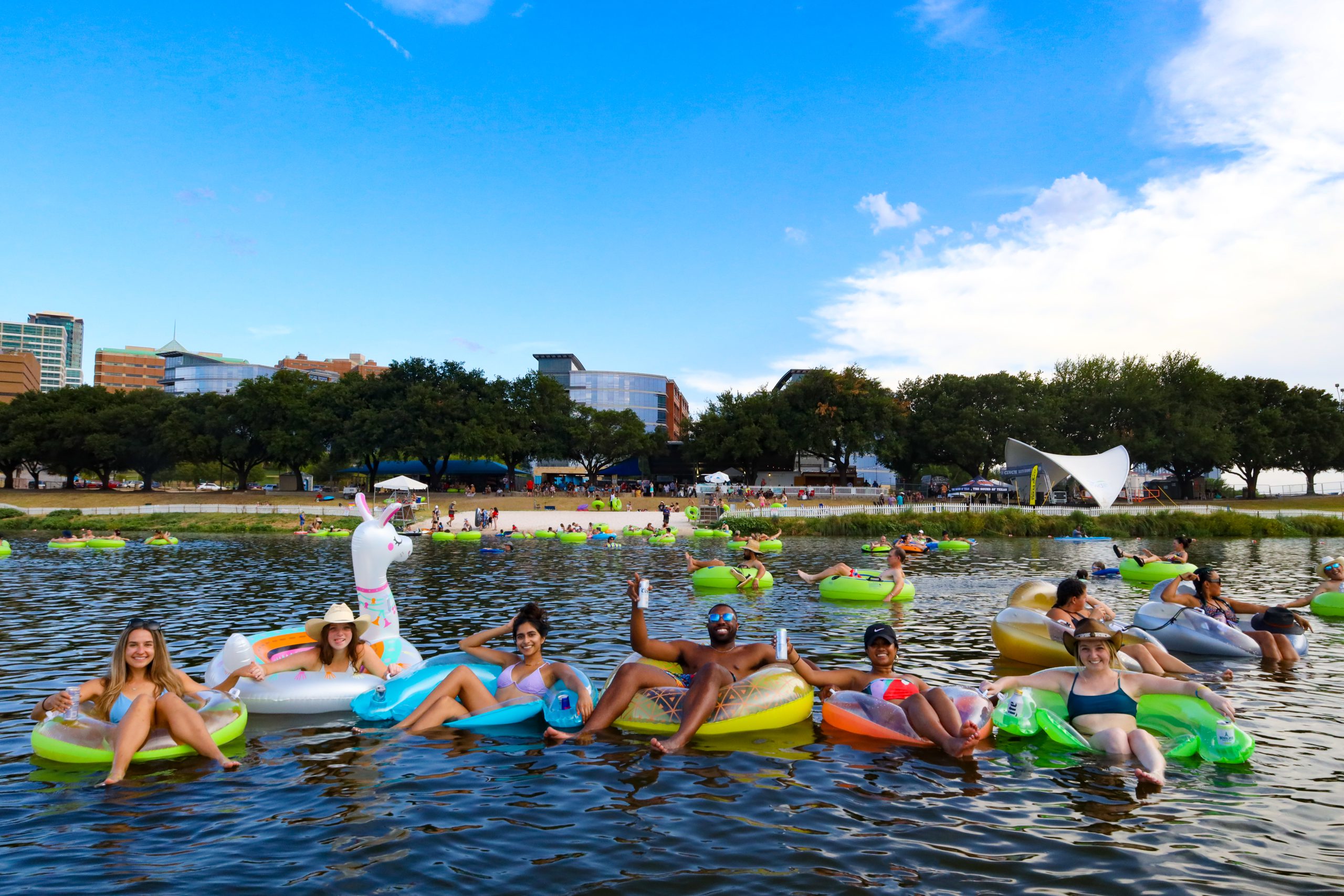 Play all Day and Night at Panther Island Pavilion - Trinity Trails