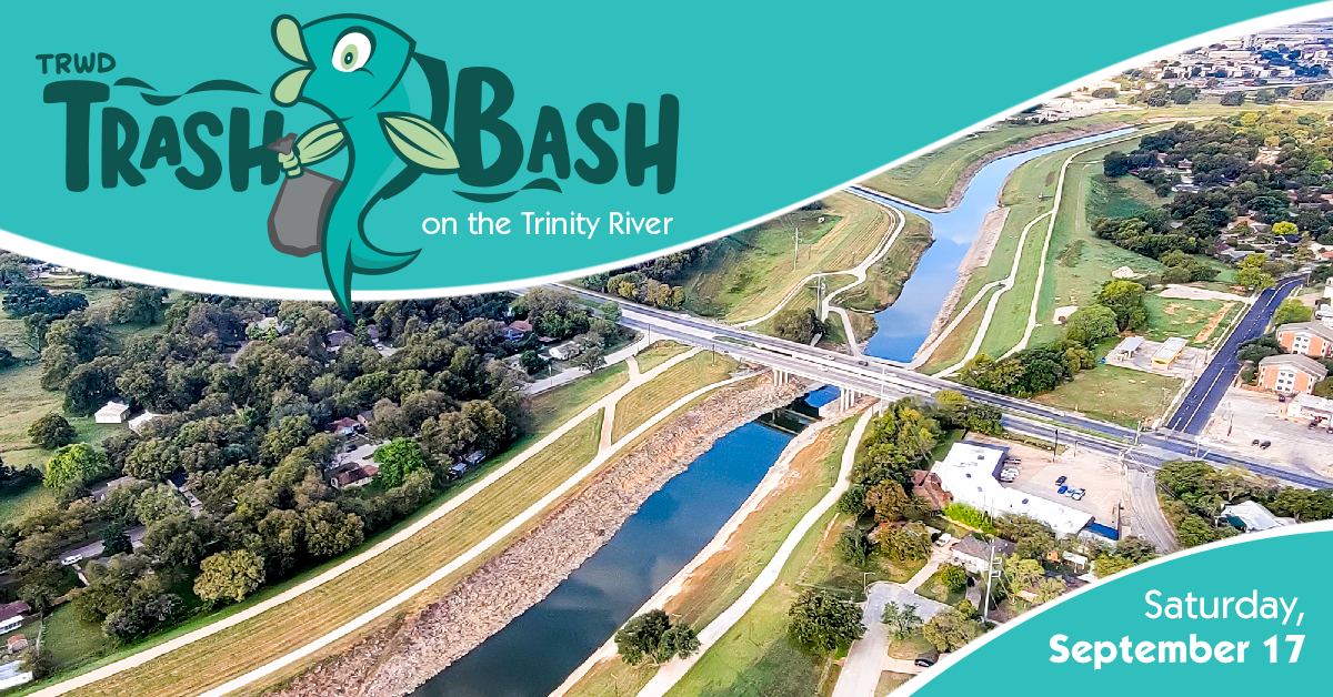 Save the Date—TRWD Trash Bash returns to the Trinity River this